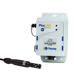 TE-4600 | 1x Temp. Humidity Probe | -25 to +85°C (-13 to +185°F) and 0 to 100% RH. | LAN Ethernet Connected